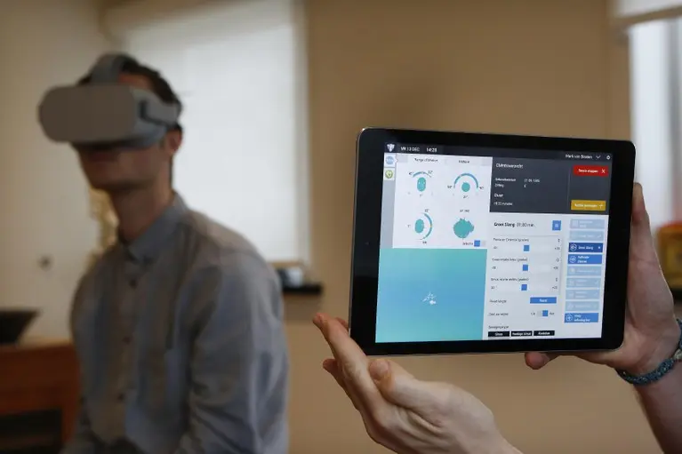 Fysio_van_Straten_Virtual reality overzicht op tablet